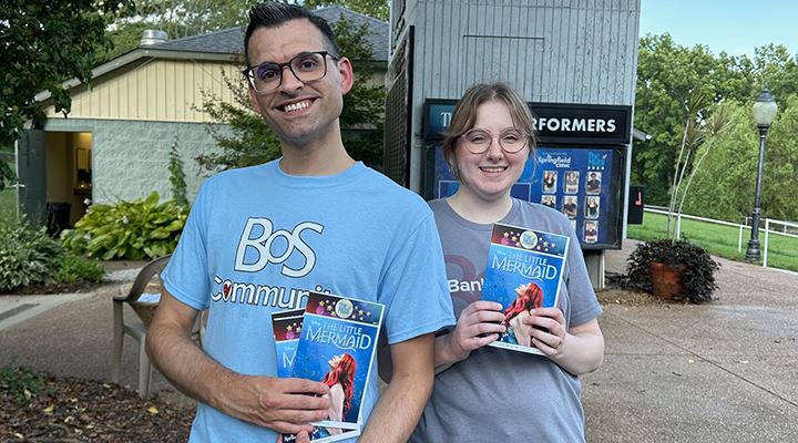 BOS employees volunteer at the Springfield Muni Opera.